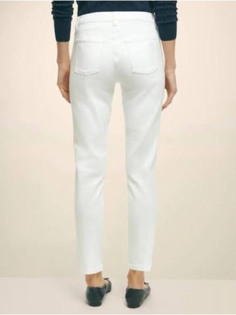 Brooks Brothers White Women’s Slim Jeans - Picture 4 of 7
